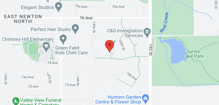 map of 15007 75TH AVENUE